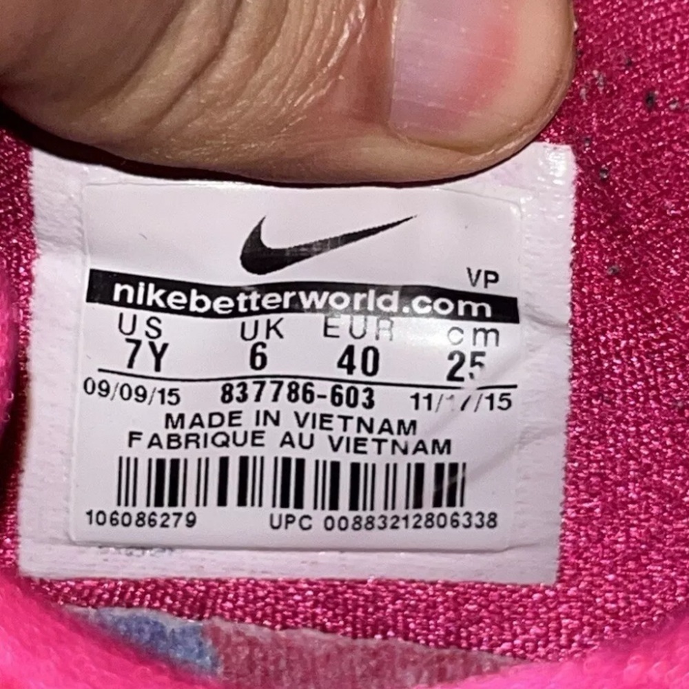 Nike KD 8 Aunt Pearl Nba Kobe Size Y7 - Picture 5 of 7